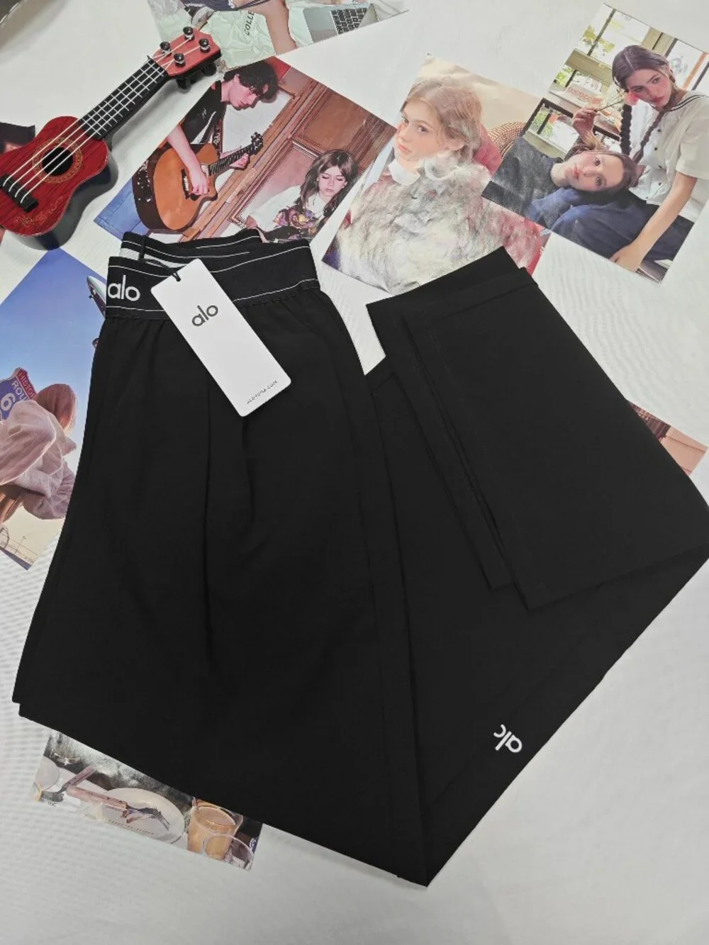ALO Yoga (Regular) Suit Up Trouser Black NWT🔥Daily/Office/Travel ✈️